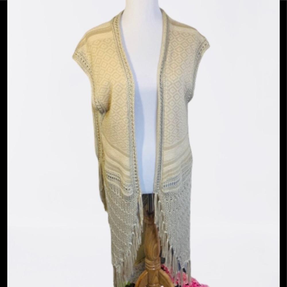Hoity Toity crochet sleeves sweater